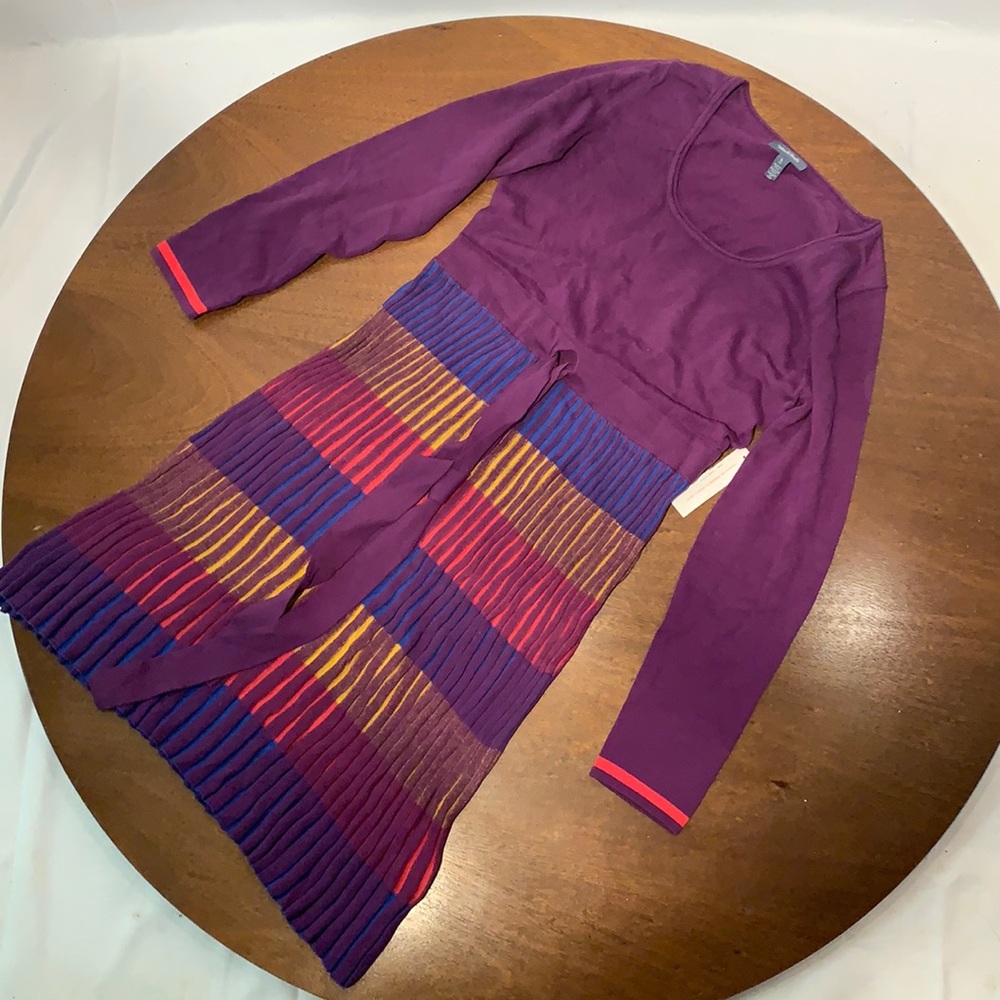 Purple Sweater Dress